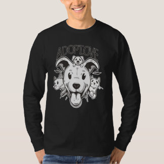 Thrown Together Animal  Dog  Cat T-Shirt