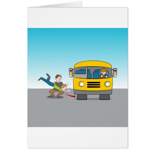 Thrown Under Bus Cards (Front)