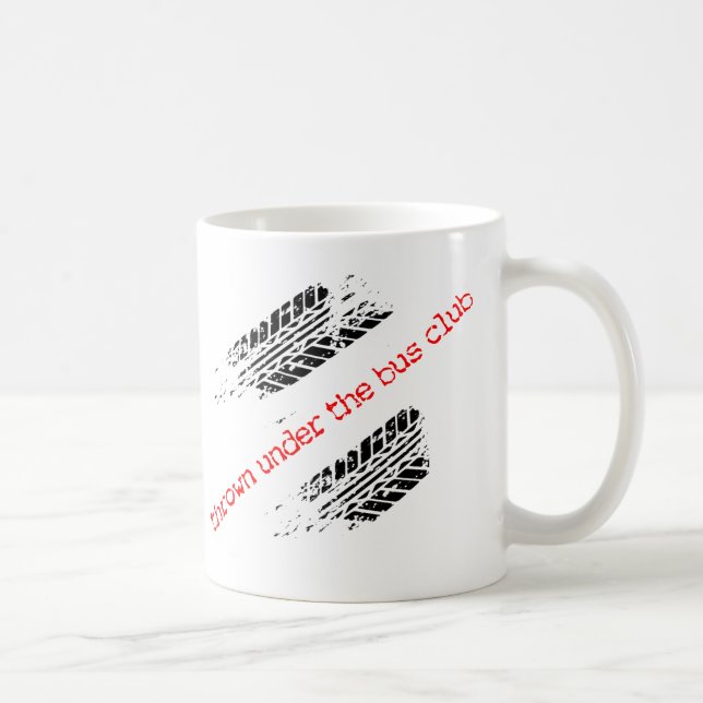 Thrown Under the Bus Club Mug (Right)