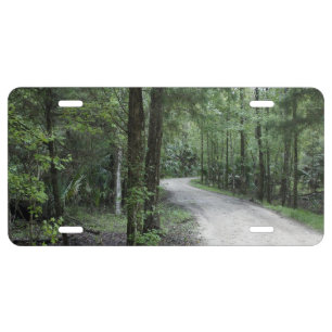 Thru the Florida Woods License Plate
