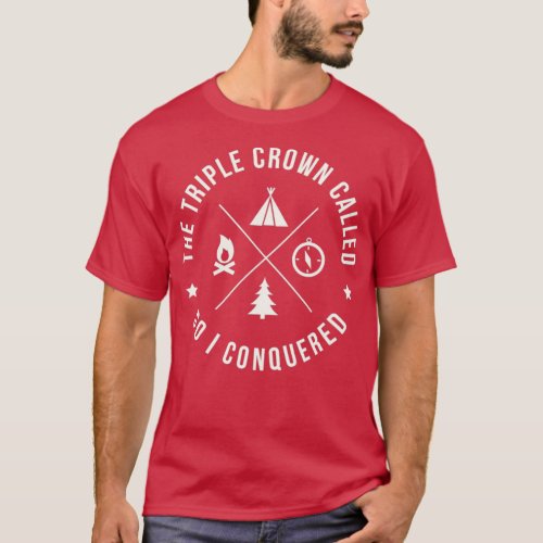 ThruHiker Triple Crown PCT AT CDT T_Shirt