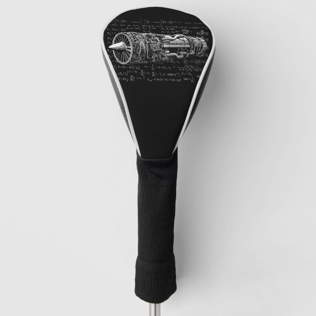 Thrust matters! golf head cover (Front)
