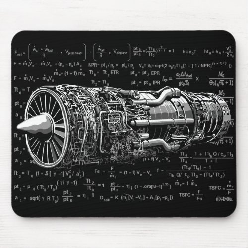 Thrust matters mouse pad