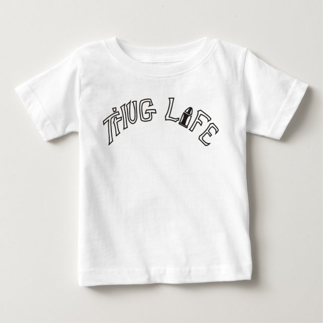Thug Baby Life Premium Baby T-Shirt (Front)
