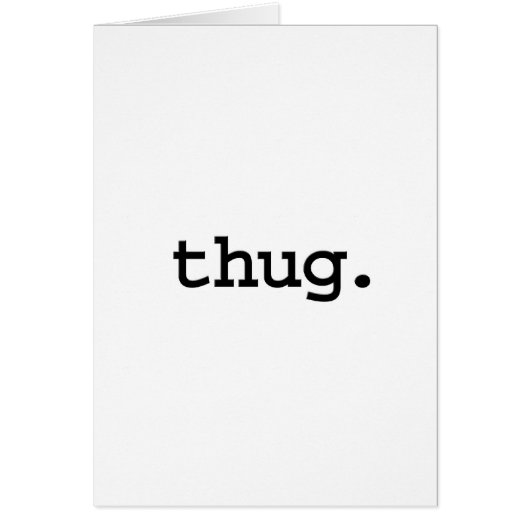 thug. cards (Front)