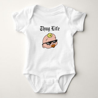 Thug Life Baby Bodysuit