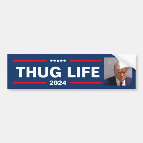 THUG LIFE Bumper Sticker