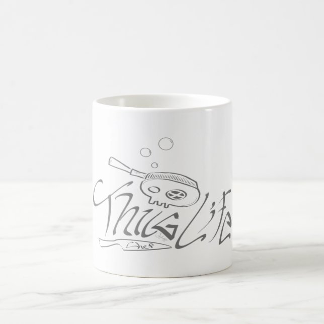 Thug Life Chef Coffee Mug (Center)