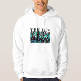 thug life halloween cute hoodie