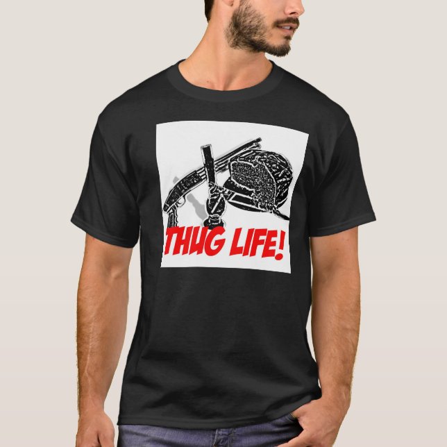 THUG LIFE SINSTYLE Reverse T-Shirt (Front)