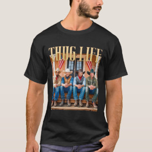 Thug Life Trump Vance Kennedy Elon 1  T-Shirt
