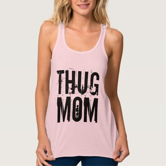 THUG MOM Graffiti T-Shirts (Front)