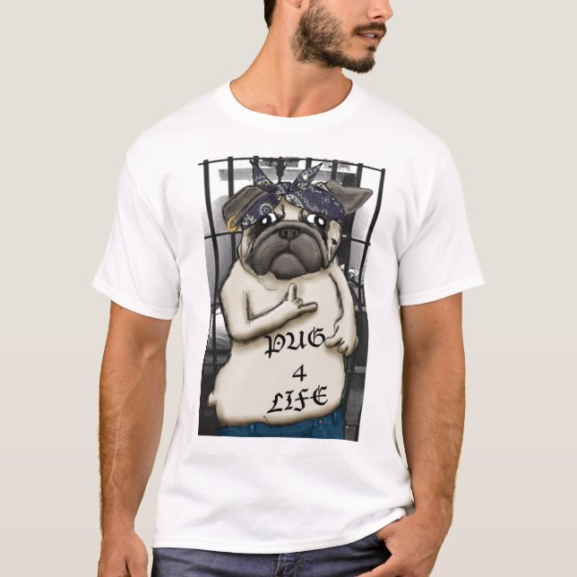 Thug Pug T-Shirt (Front)