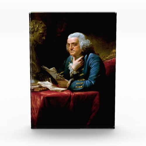 Thumb Portrait Benjamin Franklin at White House Acrylic Award
