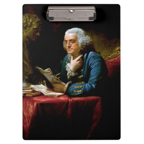 Thumb Portrait Benjamin Franklin at White House Clipboard