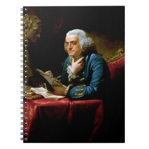 Thumb Portrait Benjamin Franklin at White House Notebook