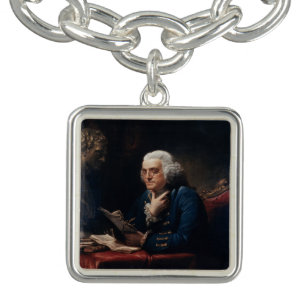 Thumb Portrait, Benjamin Franklin Founding Father Bracelet