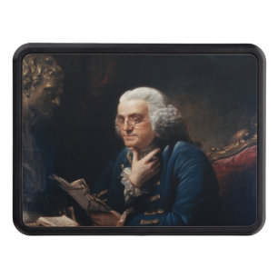 Thumb Portrait, Benjamin Franklin Founding Father Hitch Cover