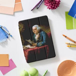 Thumb Portrait, Benjamin Franklin Founding Father iPad Pro Cover