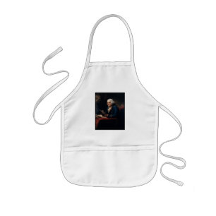 Thumb Portrait, Benjamin Franklin Founding Father Kids' Apron