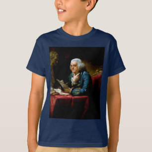 Thumb Portrait, Benjamin Franklin Founding Father T-Shirt