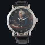 Thumb Portrait, Benjamin Franklin Founding Father Watch<br><div class="desc">Benjamin Franklin: A Man of Many Talents - Benjamin Franklin, a Founding Father of the United States, was a man of extraordinary intellect and diverse talents. Born in Boston, Massachusetts, in 1706, he quickly established himself as a polymath, excelling in fields as varied as science, politics, and philosophy. - Franklin's...</div>