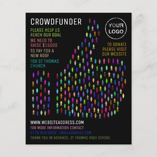 Thumb Signal Design Crowdfunder Crowdfunding Flyer
