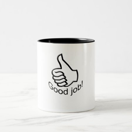 Thumb Up Two-tone Coffee Mug