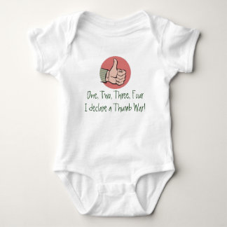 Thumb War Baby Bodysuit