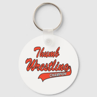 Thumb Wrestler Gift Keychain