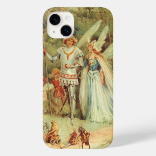 Thumbelina and Prince Wedding, Vintage Fairy Tales Case-Mate iPhone 14 Plus Case