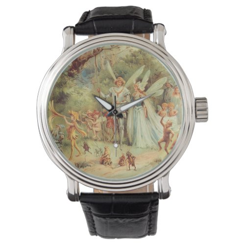 Thumbelina and Prince Wedding Vintage Fairy Tales Watch