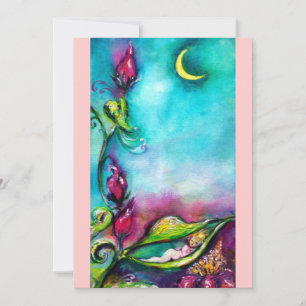 THUMBELINA , BABY SHOWER INVITATION