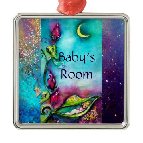 THUMBELINA  DOOR HANGER METAL ORNAMENT