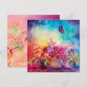 THUMBELINA,FLOWER BASKET AND BUTTERFLY (Front/Back)