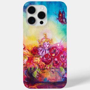 THUMBELINA ,FLOWER BASKET AND BUTTERFLY iPhone 15 PRO MAX CASE