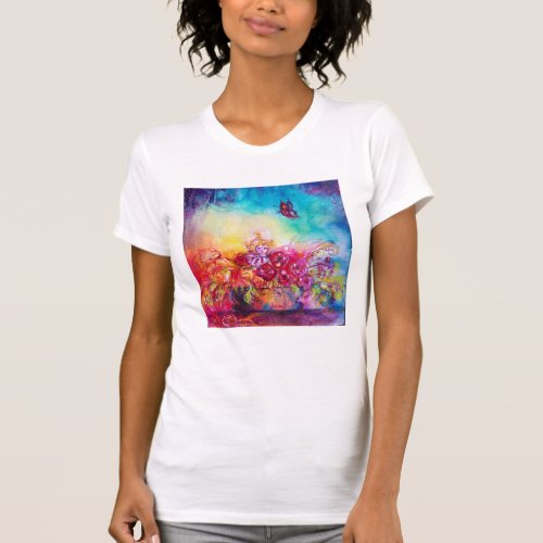 THUMBELINA  FLOWER BASKET AND BUTTERFLY T_Shirt