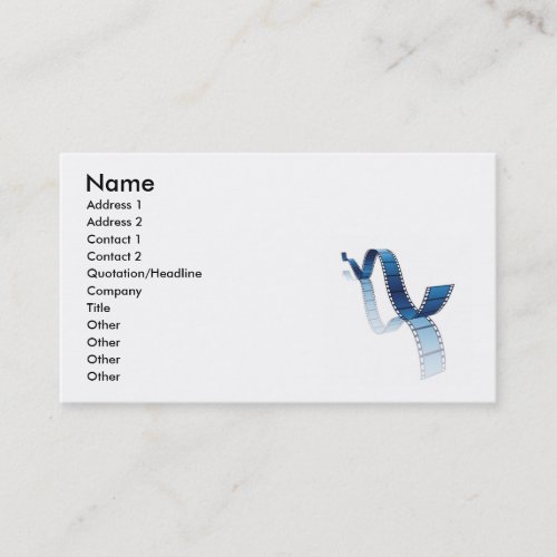 thumbnail, Name, Address 1, Address 2, Contact ... Business Cards