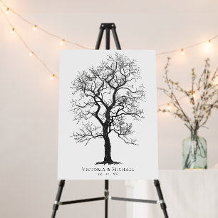 Thumbprint Keepsake Guestbook Wedding  Foam Board