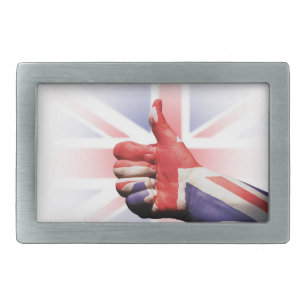 Thumbs up! belt buckle