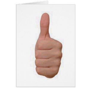 Thumbs up! cards