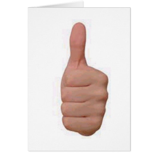 Thumbs up! cards (Front)