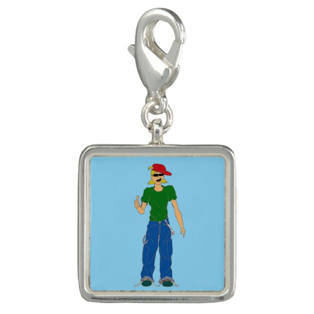 thumbs up charm (Front)