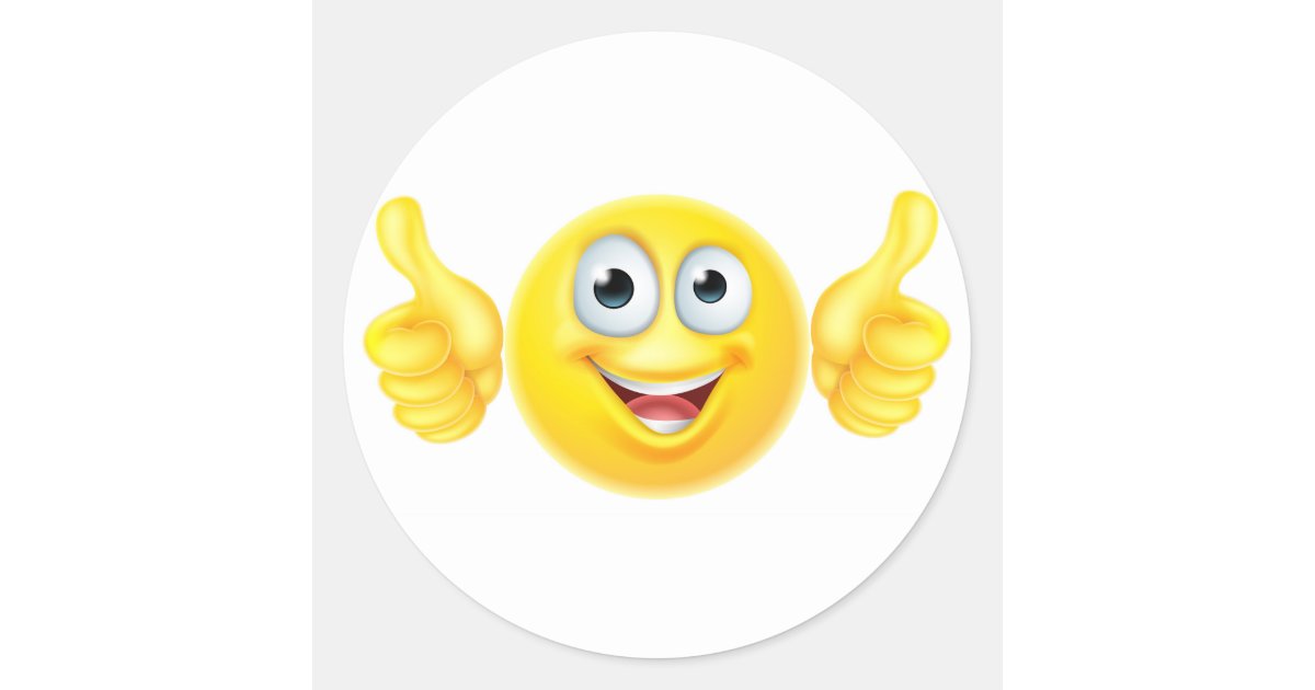 Emoji Thumbs Up Dude | Sticker