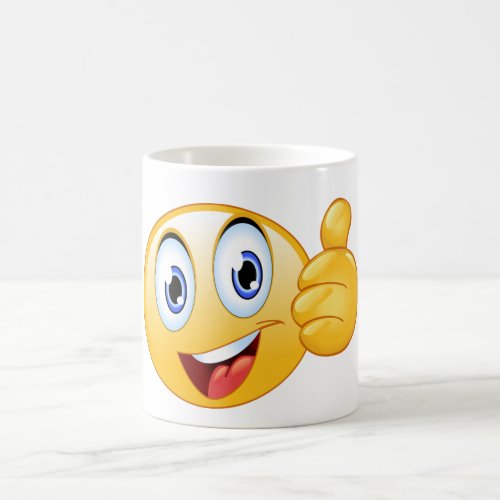 Thumbs up coffee mug