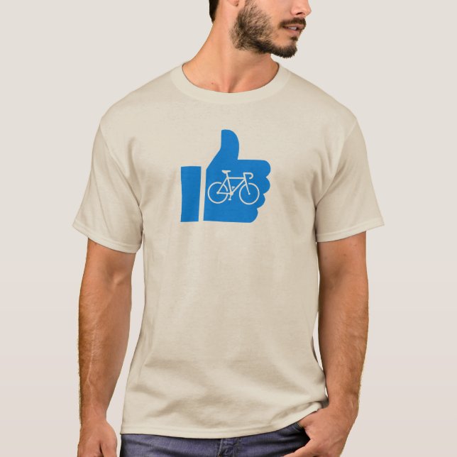 Thumbs Up Cycling T-Shirt (Front)