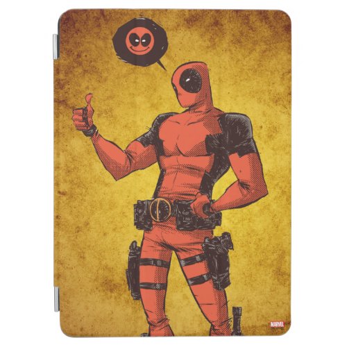 Thumbs Up Deadpool With Emote iPad Air Cover