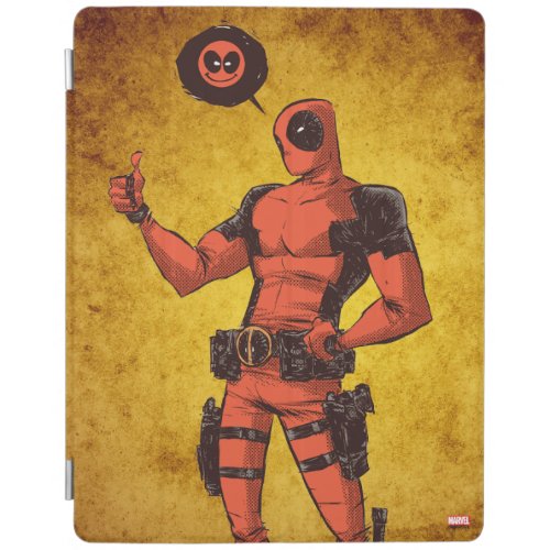 Thumbs Up Deadpool With Emote iPad Smart Cover