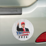Thumbs Up Donald Trump 2024 Car Magnet