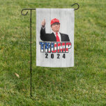 Thumbs Up Donald Trump 2024 Garden Flag